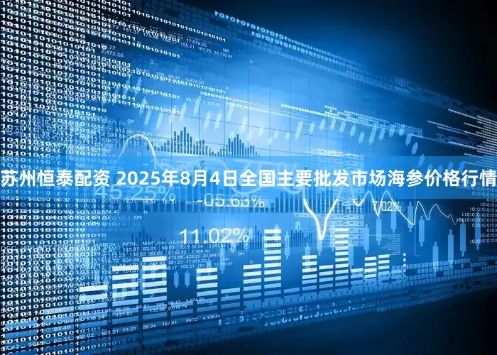苏州恒泰配资 2025年8月4日全国主要批发市场海参价格行情